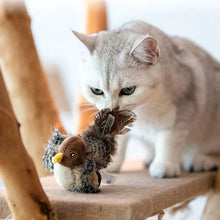 Laden Sie das Bild in den Galerie-Viewer, Katzenspielzeug - Simulierter zwitschernder Vogel
