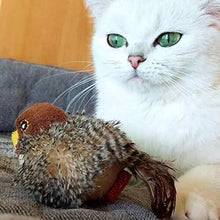 Laden Sie das Bild in den Galerie-Viewer, Katzenspielzeug - Simulierter zwitschernder Vogel
