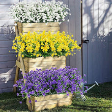 Laden Sie das Bild in den Galerie-Viewer, Künstliche Blumen im Freien, 2er-Pack
