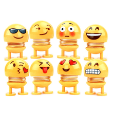 Laden Sie das Bild in den Galerie-Viewer, Autodekoration Kopfschüttelnde Emoji Puppe
