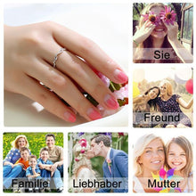 Laden Sie das Bild in den Galerie-Viewer, Verdrehen-Ring，Twist-Ring，Diamant-Ring
